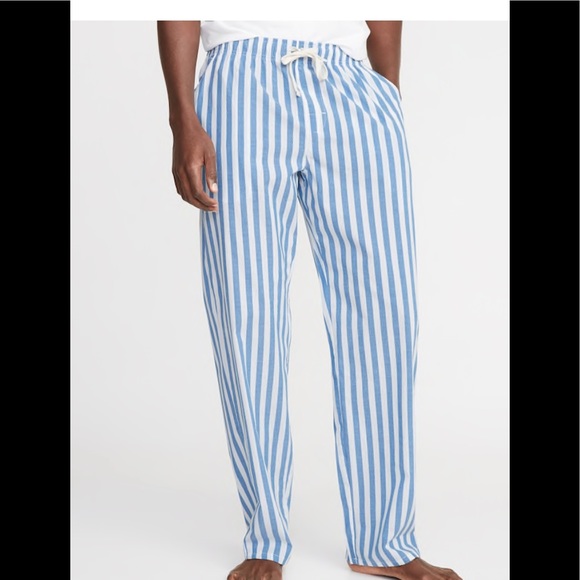 Old Navy Pants Mens Poplin Pajama Pants Stiped Poshmark